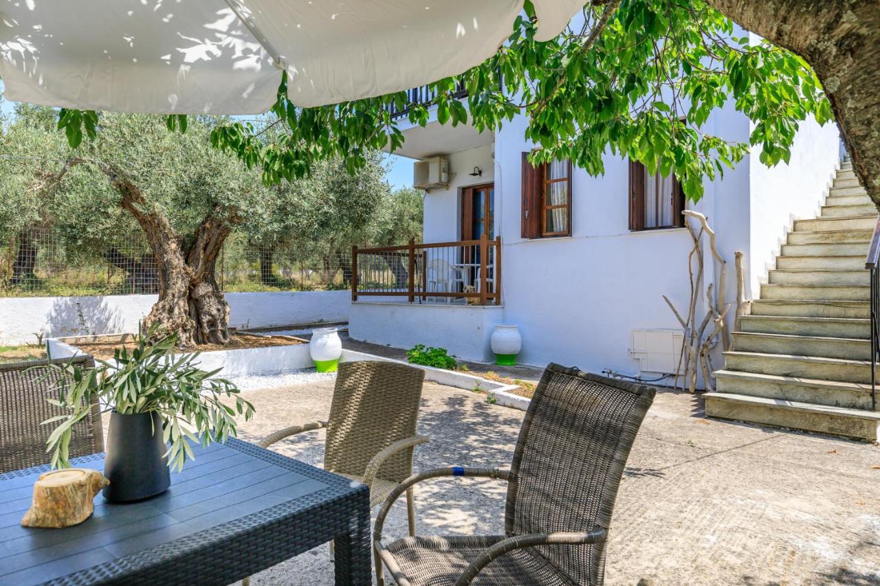 Skopelos Evergreen Apartments Стафилос Экстерьер фото