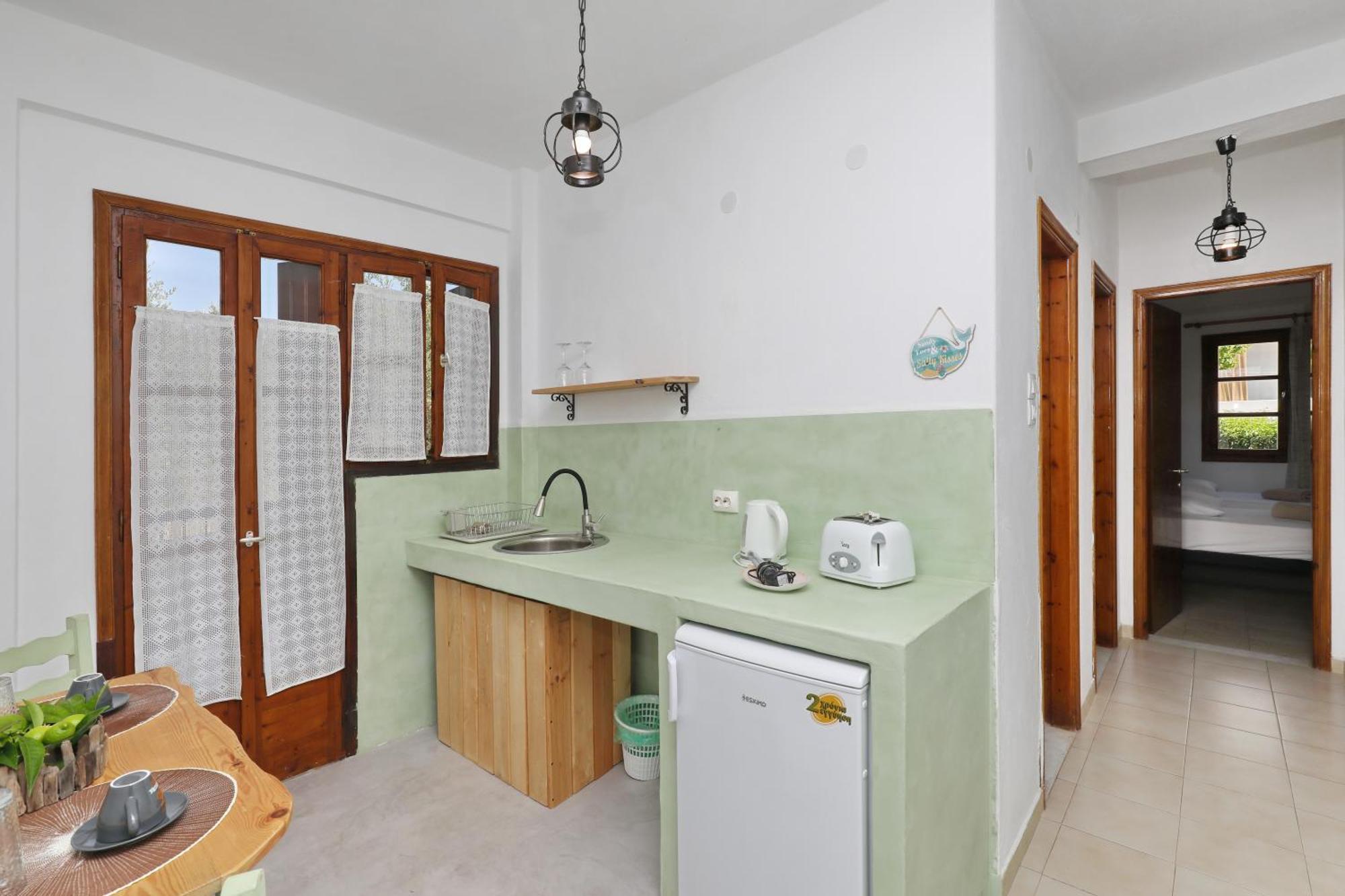 Skopelos Evergreen Apartments Стафилос Экстерьер фото