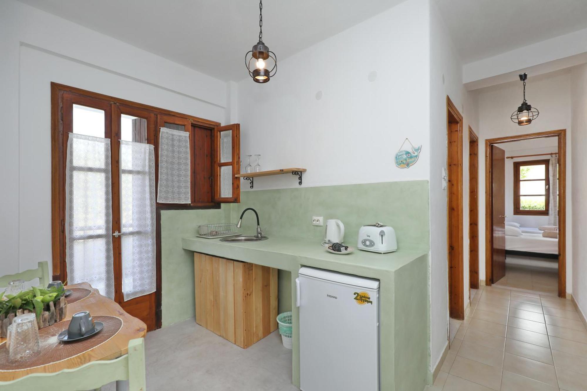 Skopelos Evergreen Apartments Стафилос Экстерьер фото